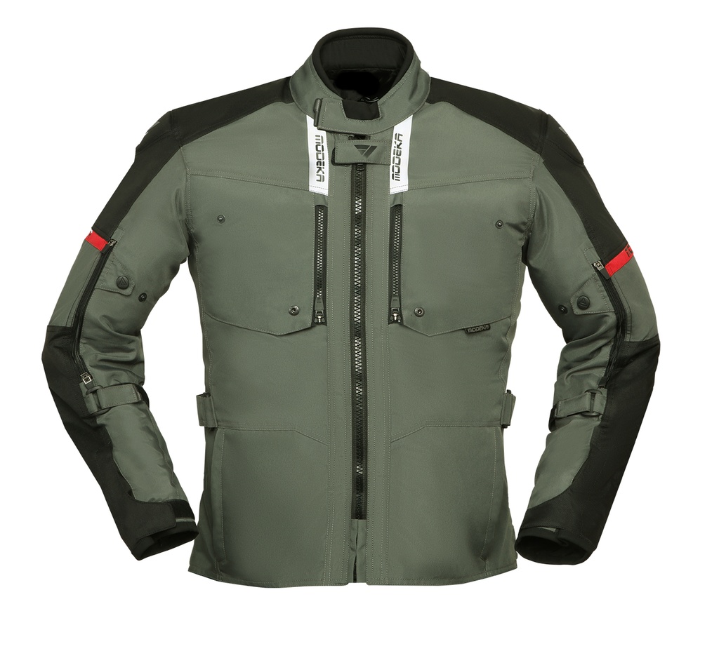 [084660 393 S] Modeka Chaqueta Raegis Gris/Negro (S)