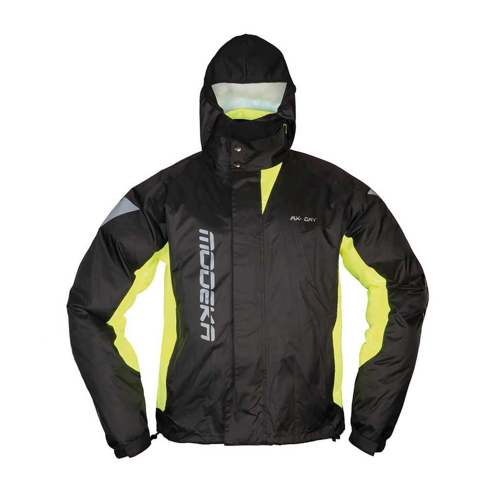 [080291 431 M] Modeka Chaqueta Lluvia AX-Dry II Negro/Amarillo (M)