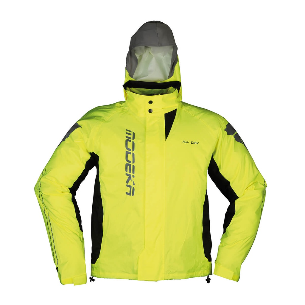 [080291 53 M] Modeka Chaqueta Lluvia AX-Dry II Amarillo/Negro (M)
