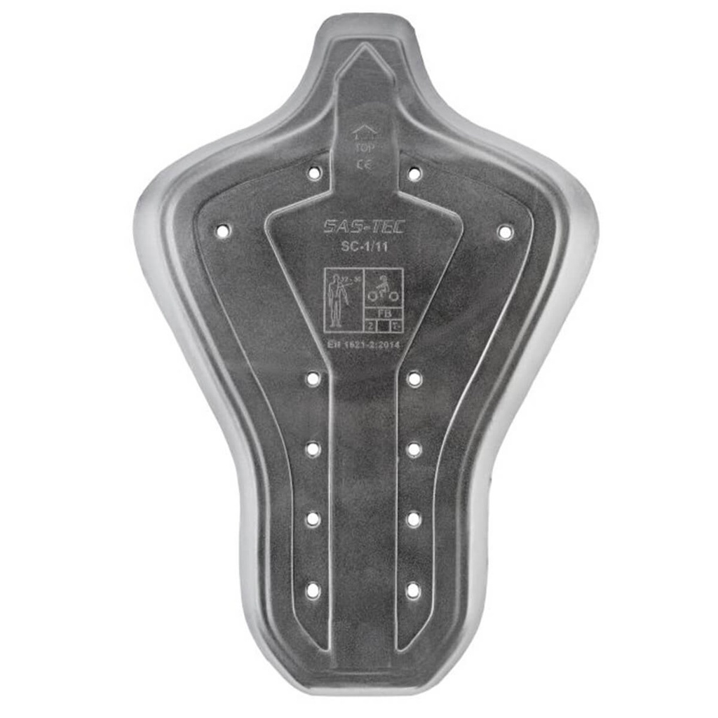 Modeka Protección SAS-TEC SC-1/11 Rücken SC-1/11 back Negro