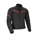 Chaqueta Acerbis X Street Negro/Rojo