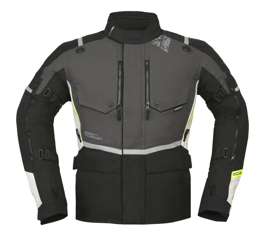 [084670 151 S] Modeka Chaqueta Trohn Gris Oscuro/Gris Claro (S)