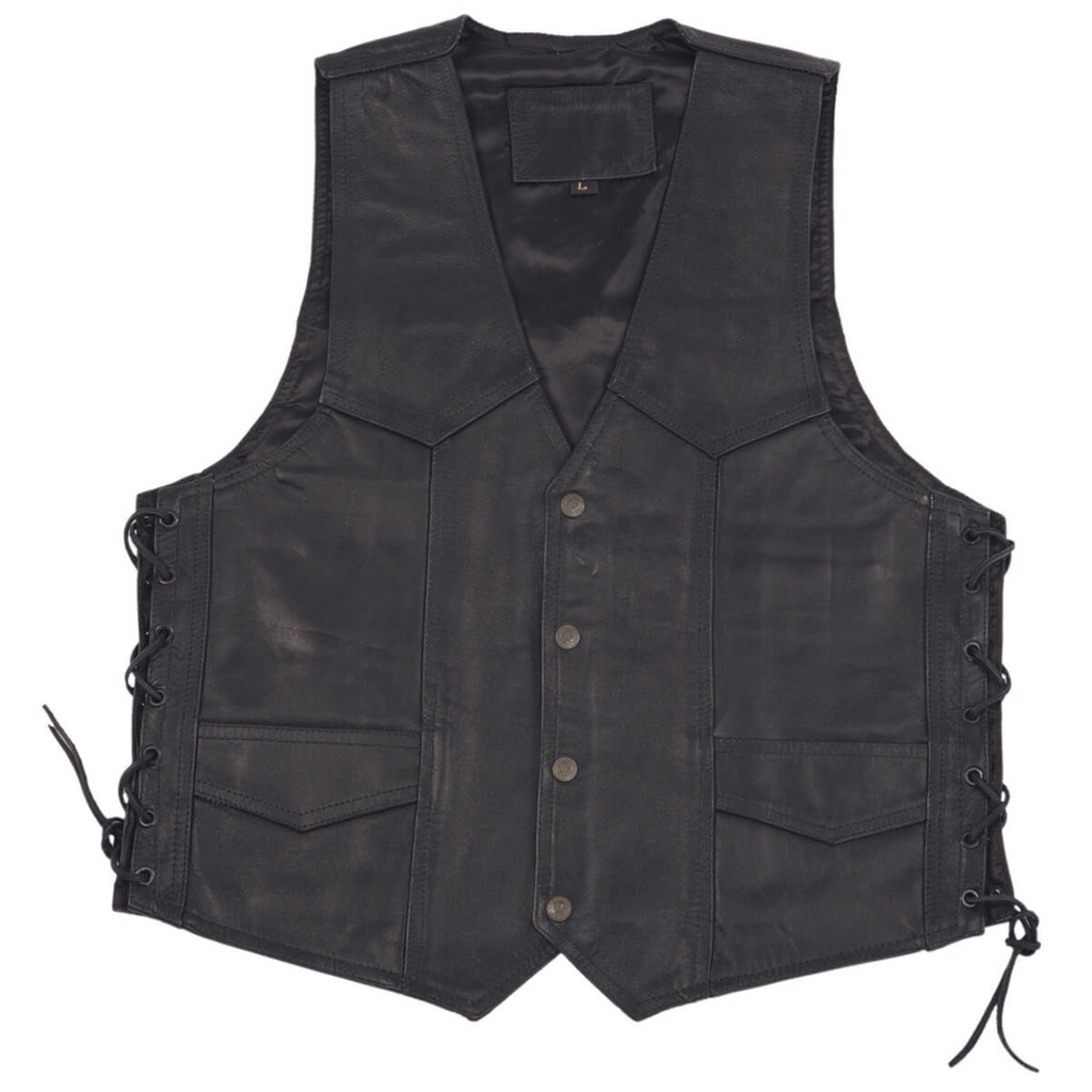[016530 10 S] Modeka Chaleco 1653 Negro (S)