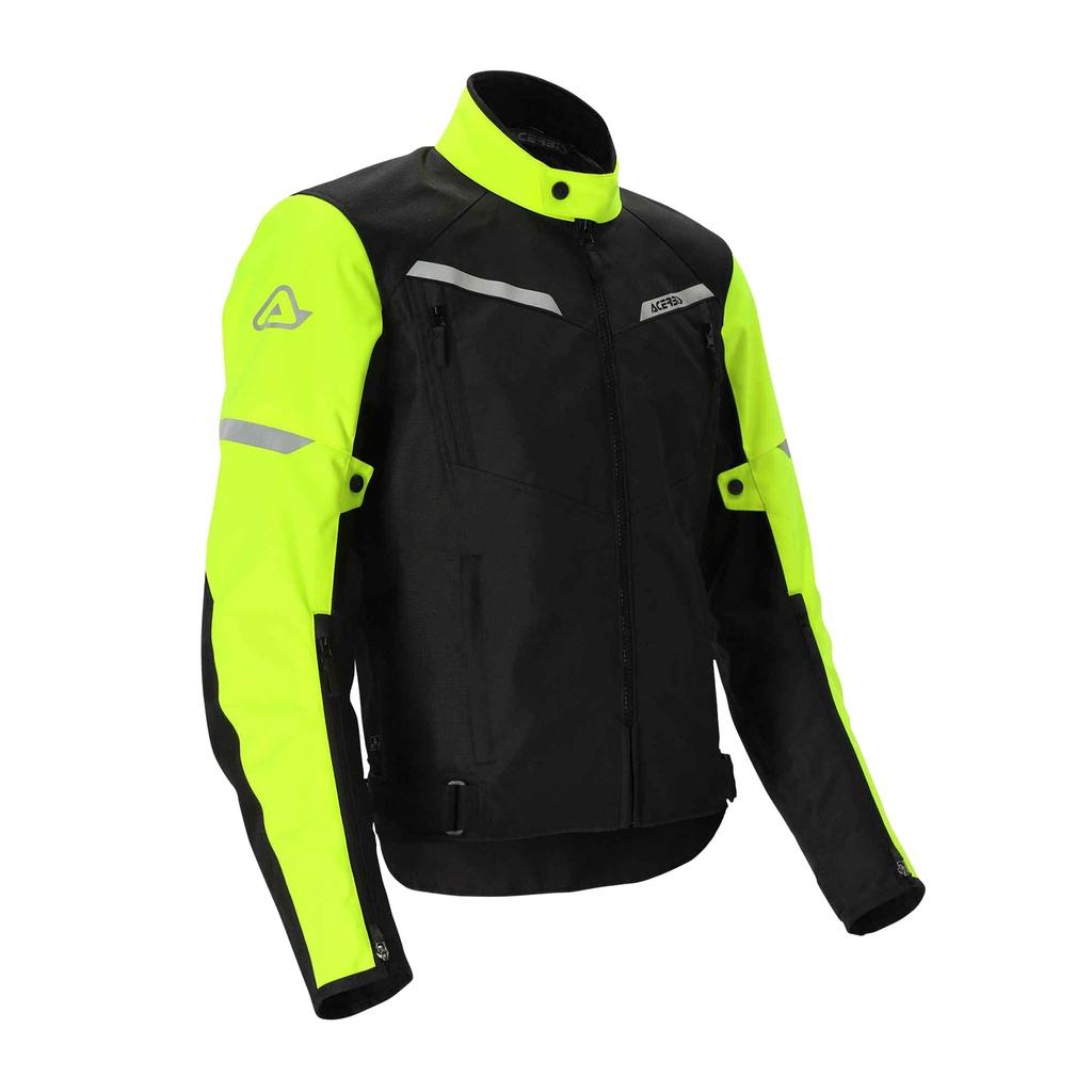 [24.503.318.061] Chaqueta Acerbis X-STREET Mujer Negro/Amarillo (XS)
