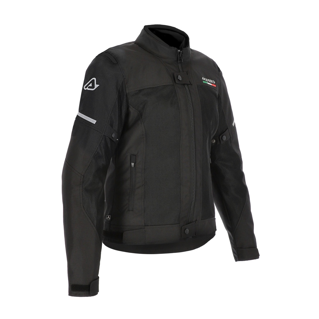 Acerbis JACKET CE ON ROAD RUBY LADY BLACK