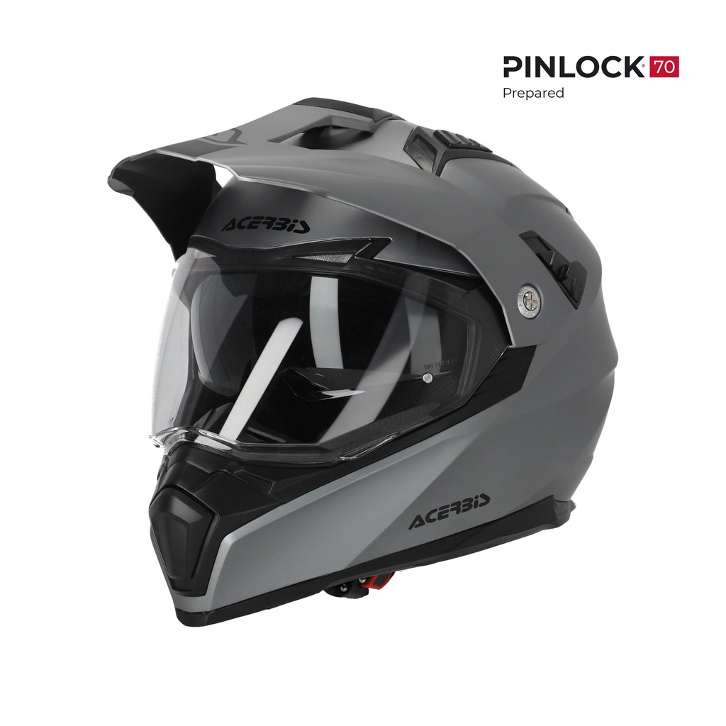 [25.107.070.061] Casco Acerbis FLIP 2206 Gris (XS)
