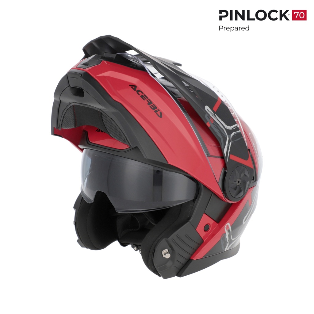 Casco Acerbis RIDER Rojo/Negro
