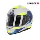 Casco Acerbis KRAPON 2206 Gris/Azul