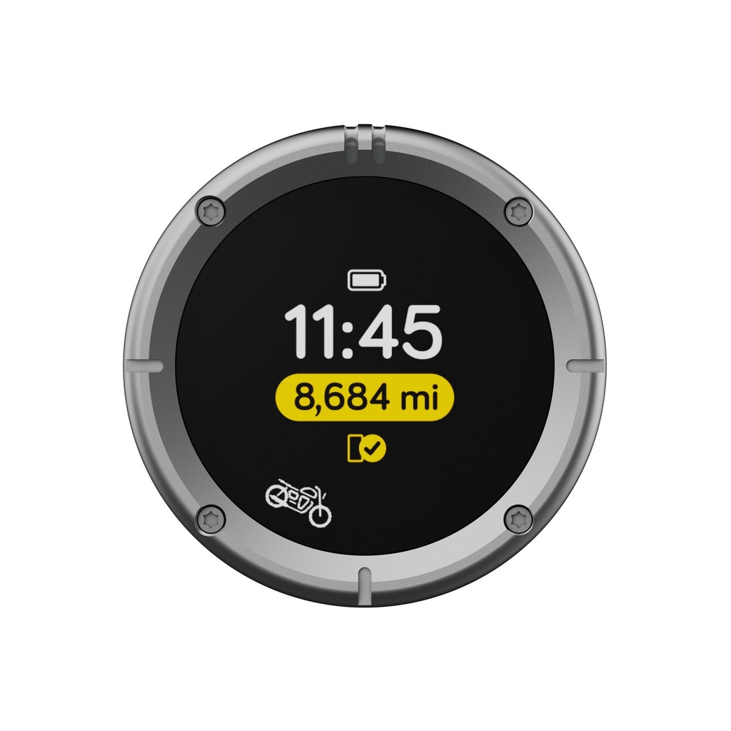 Beeline Navegador Moto 2 Metal Plata