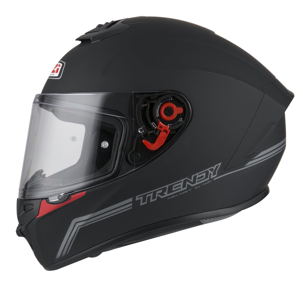 Casco Integral NZI Trendy 2 Solid Nouveau Negro Mate