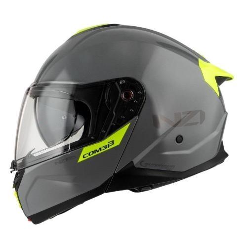 Casco Modular NZI Combi 3 Duo Solid Nouveau Nardo Gris