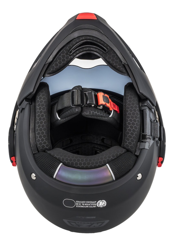 [150342A067 XS] Casco Modular NZI Minimod Duo Negro Mate (XS)