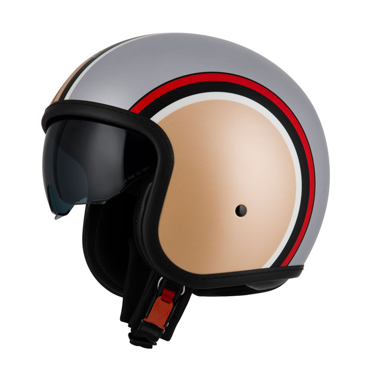 [050406AS21 XS] Casco Jet NZI Rolling 4 Sun Diana Copper platinum Mate (XS)