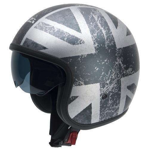 Casco Jet NZI Rolling 4 Sun Plata Ducat Mate