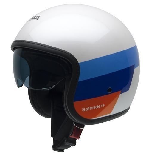 Casco Jet NZI Rolling 4 Sun W-Saferiders