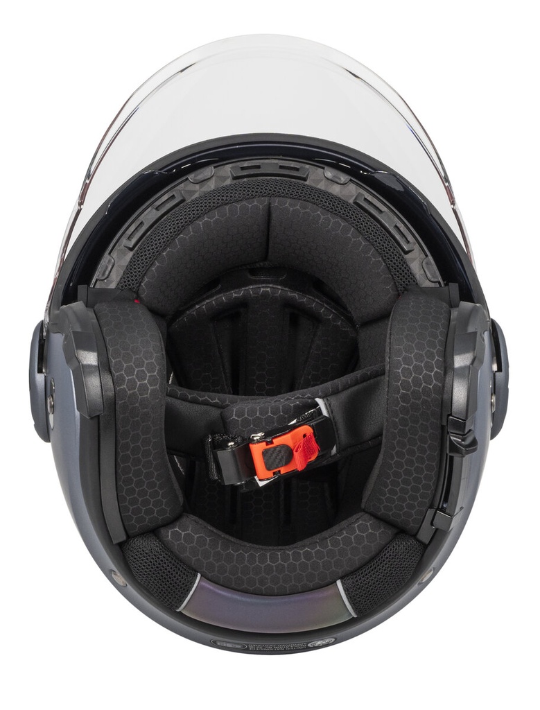 Casco Jet NZI Ringway 2 Duo Antracita Mate