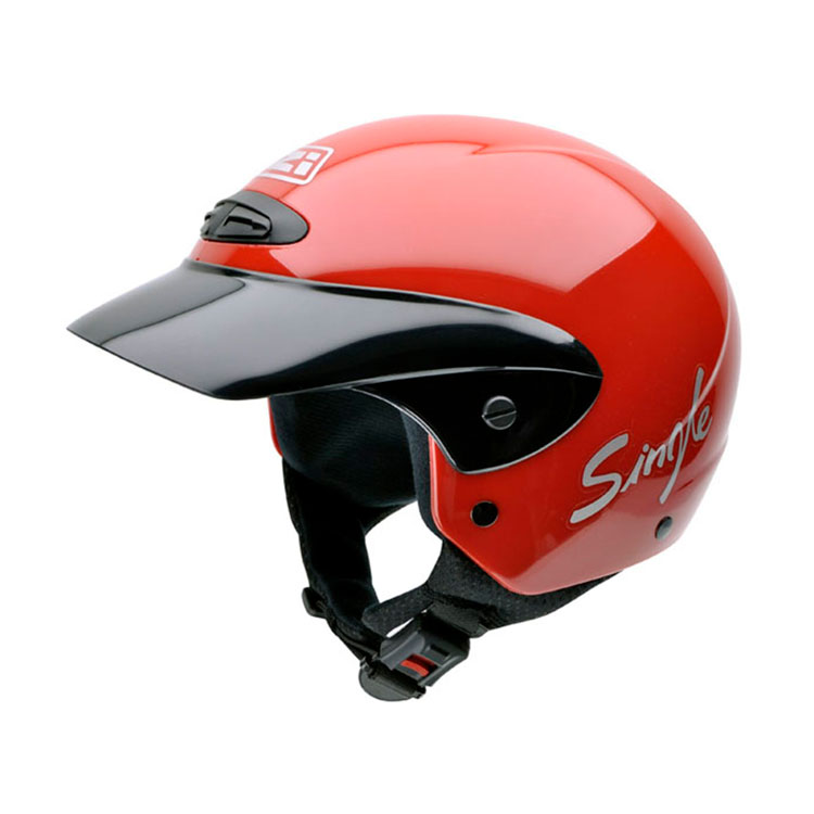 Casco Infantil NZI Single Ii Junior Rojo