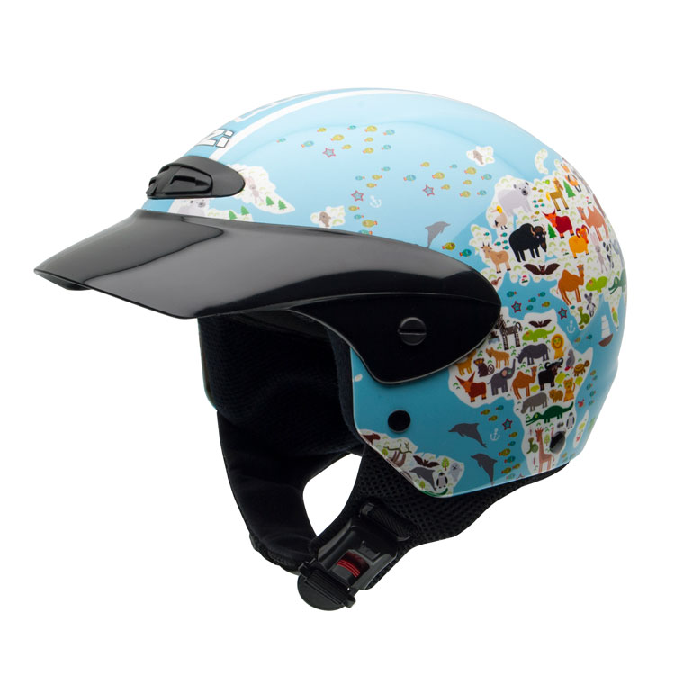 Casco Infantil NZI Single Ii Jr Mapamundi