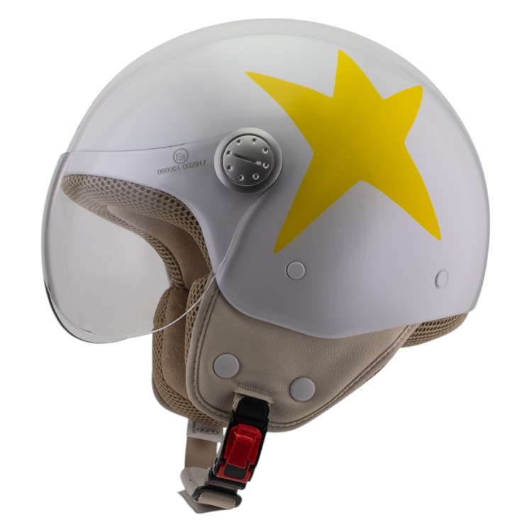 Casco Edición Especial NZI Pasarela Constelación Amarilla
