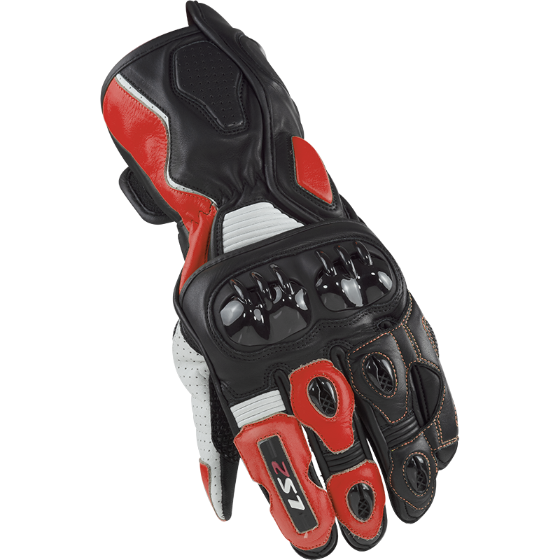 Guantes LS2 SWIFT RACING Negro Blanco
