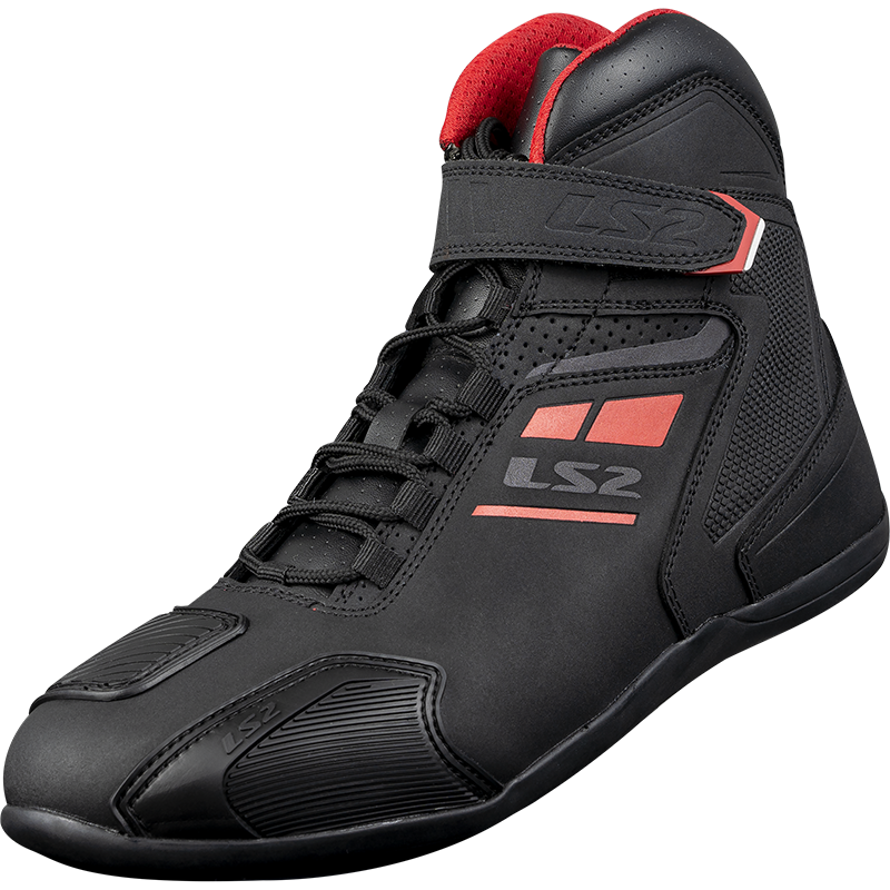 Botas LS2 Garra Lady Boots Wp Black Red