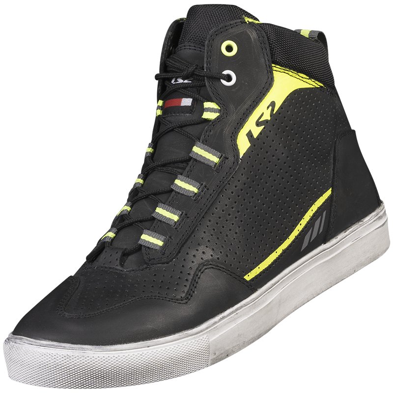 Botas LS2 Zoe Man Boots Black H-V Yellow