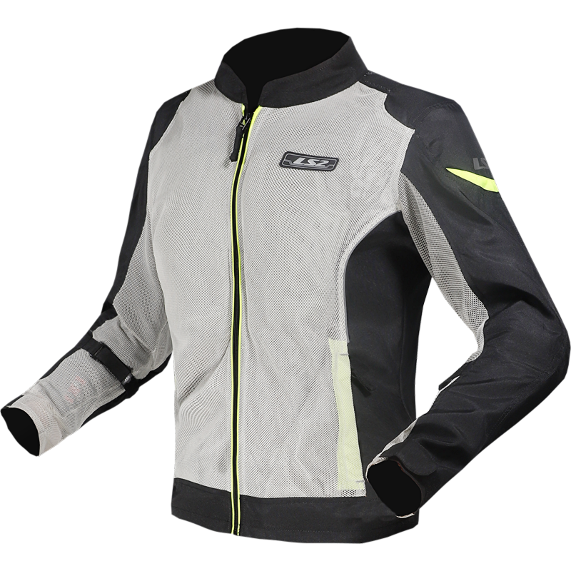 Chaquetas LS2 Airy Evo Lady Jacket Black Grey Yellow
