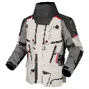 Chaquetas LS2 Apollo Man Jacket Grey Black Red