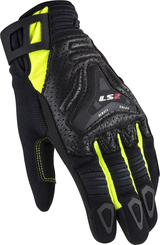 Guantes LS2 All Terrain Lady Gloves Black H-V Yellow