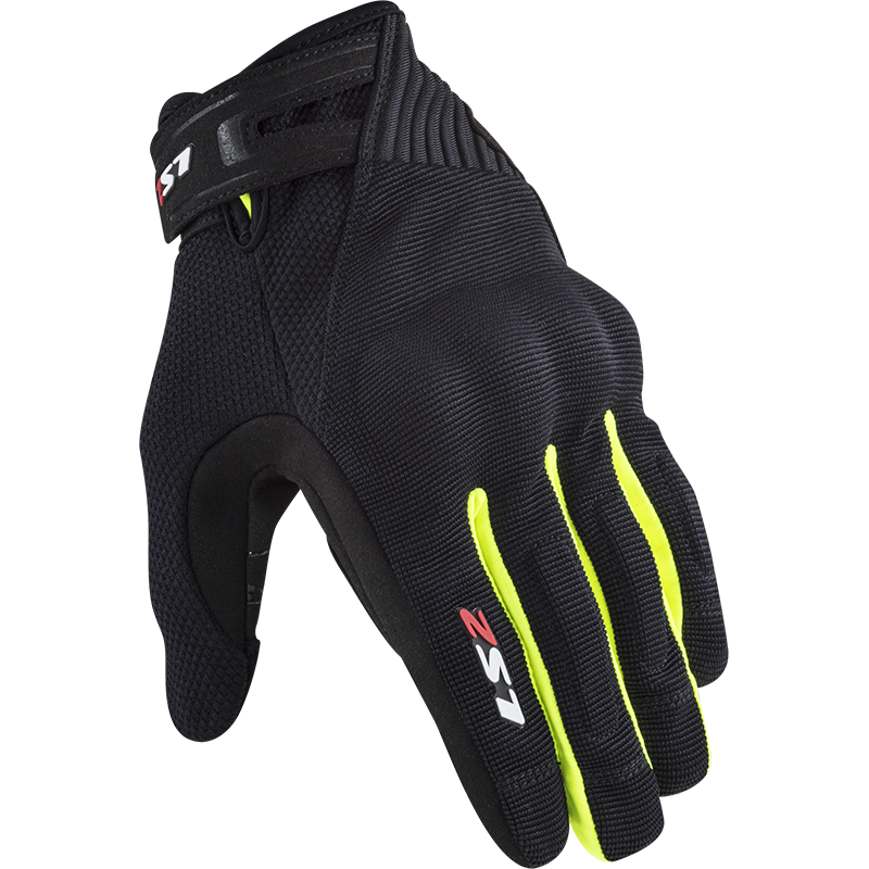 Guantes LS2 Dart 2 Man Gloves Black H-V Yellow