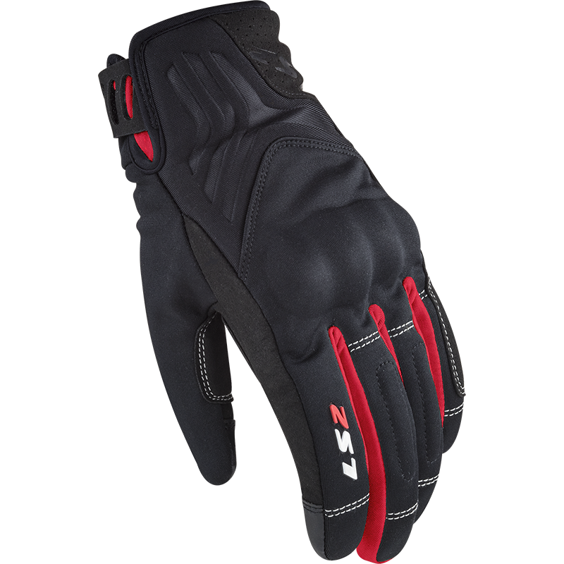 Guantes LS2 Jet 2 Man Gloves Black Red