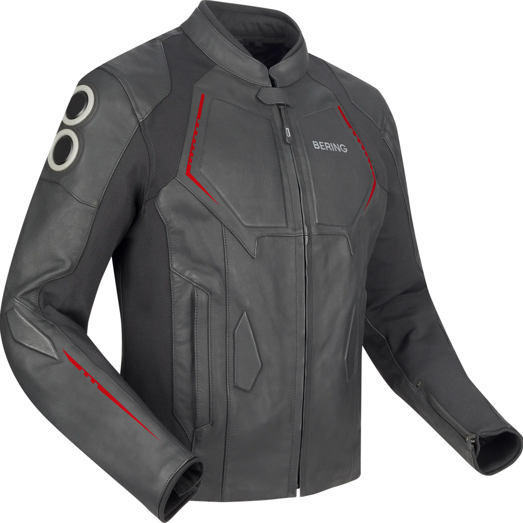 Chaqueta Bering Radial Negro/Rojo