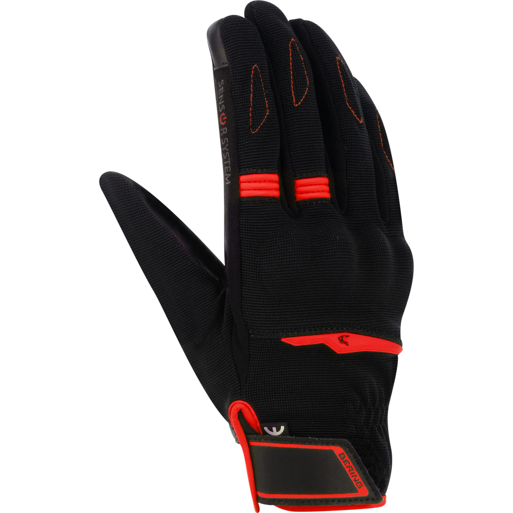Guantes Bering Fletcher EVO Negro/Rojo