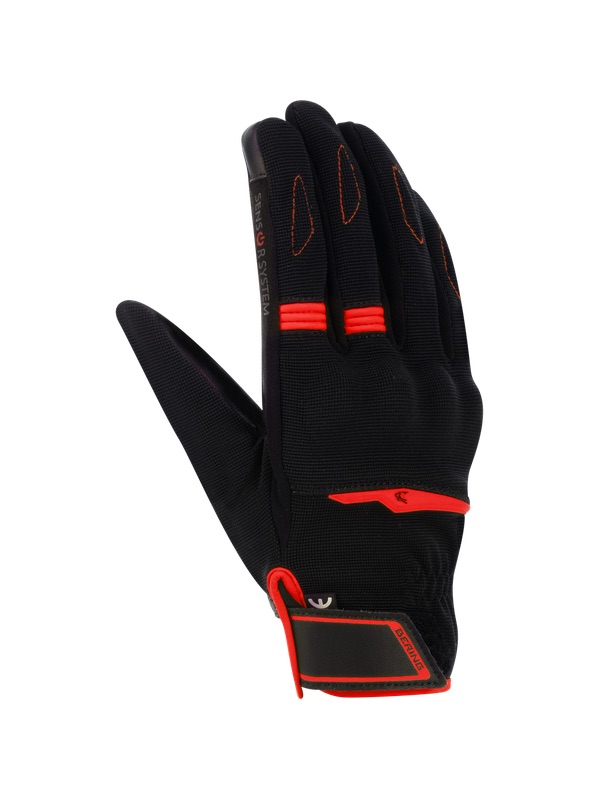 Bering Gloves FLETCHER EVO Black/Red