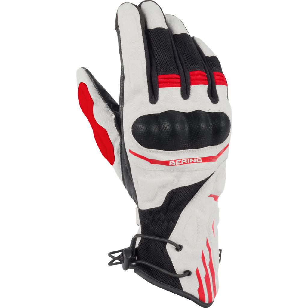Guantes Bering Bakundu Negro/Gris/Rojo