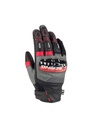 Guantes Bering Axel Mujer Negro/Gris/Rojo