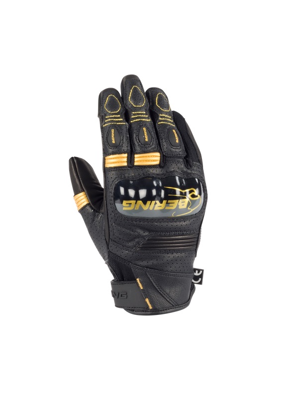 Guantes Bering Axel Mujer Negro/Dorado