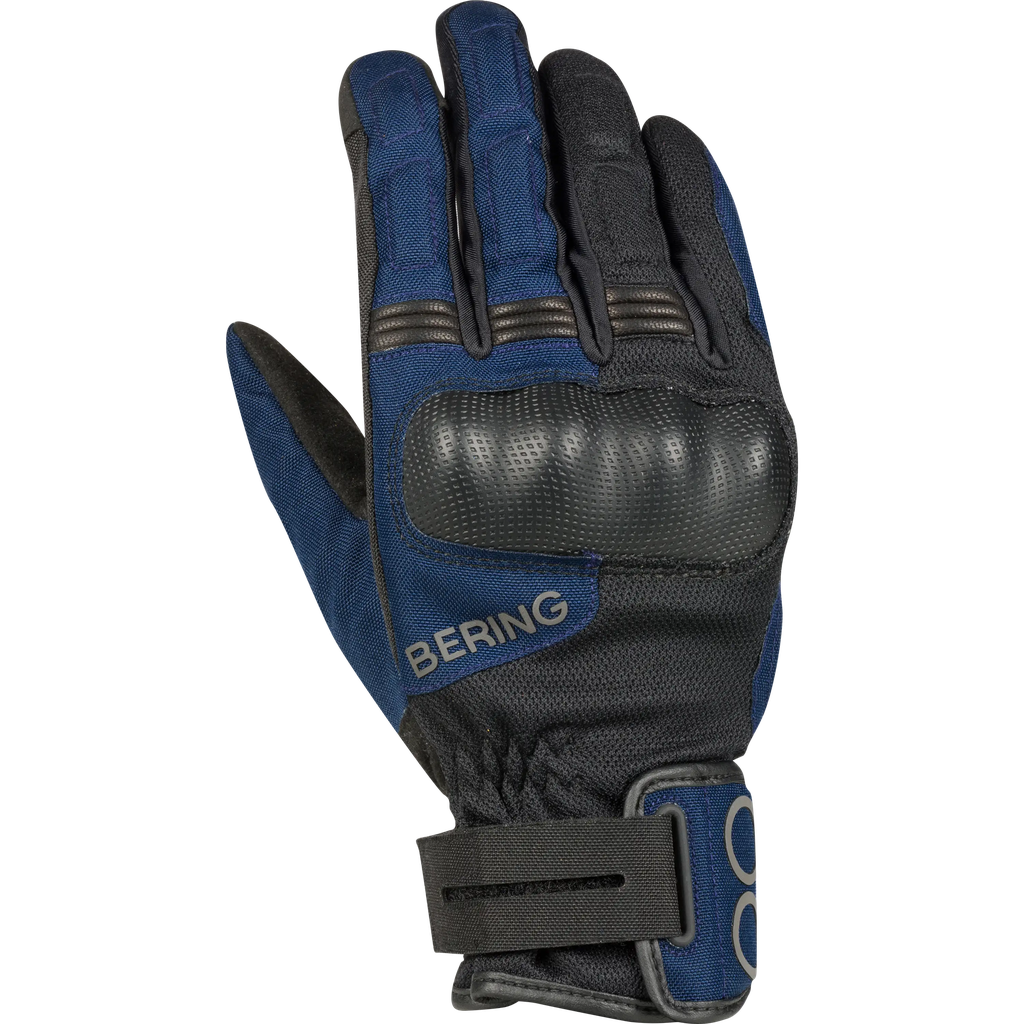 Guantes Bering Profil Negro/Azul Marino
