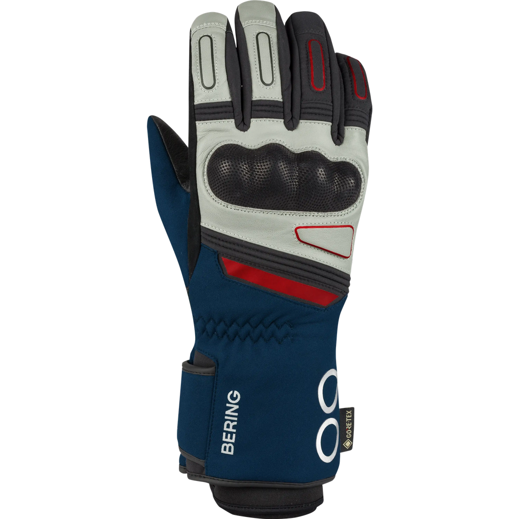 [BGH1281T10] Guantes Bering Austral GTX Azul Marino/Gris/Rojo (T10)
