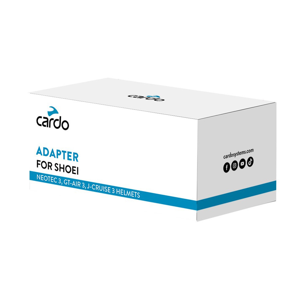 [ADPA010004] Cardo Adaptador Packtalk Edge / Neo / Custom / Pro Casco Shoei Gt-Air 3 / Neotec 3 / J-Cruise 3
