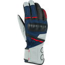 Guantes Bering Siberia Mujer Gris/Azul/Rojo