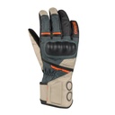 Guantes Bering Siberia Mujer Beige/Gris/Naranja