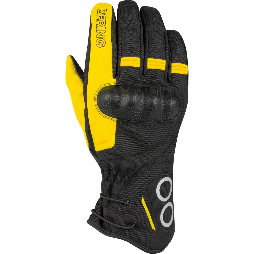 Guantes Bering Zephyr Negro/Gris/Amarillo
