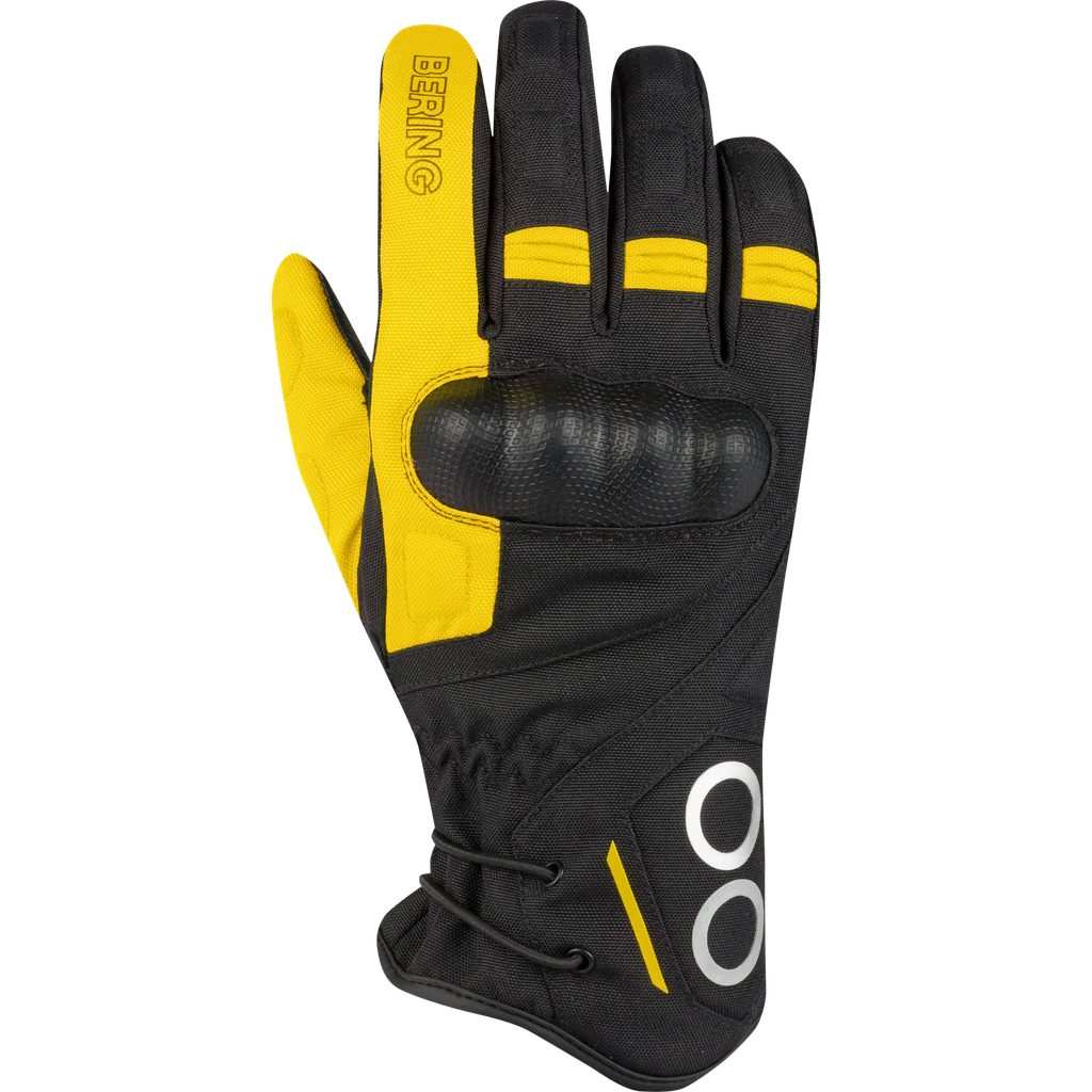Guantes Bering Zephyr Mujer Negro/Gris/Amarillo