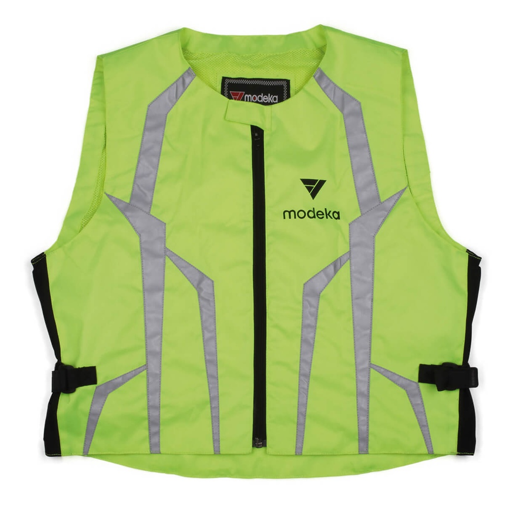 Modeka *Vest Warning Black/Yellow