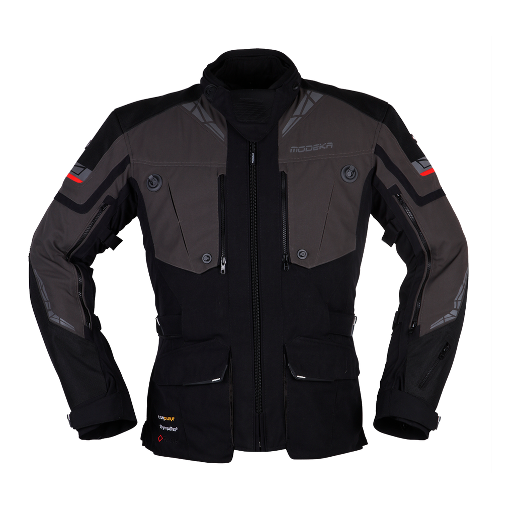 Modeka Panamericana II Jacket Black/Dark Gray