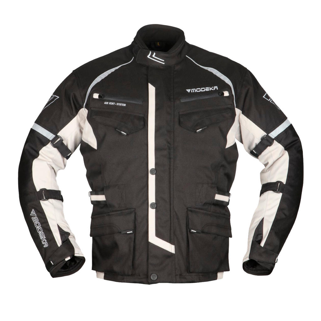 Modeka Tarex Jacket Black/Yellow