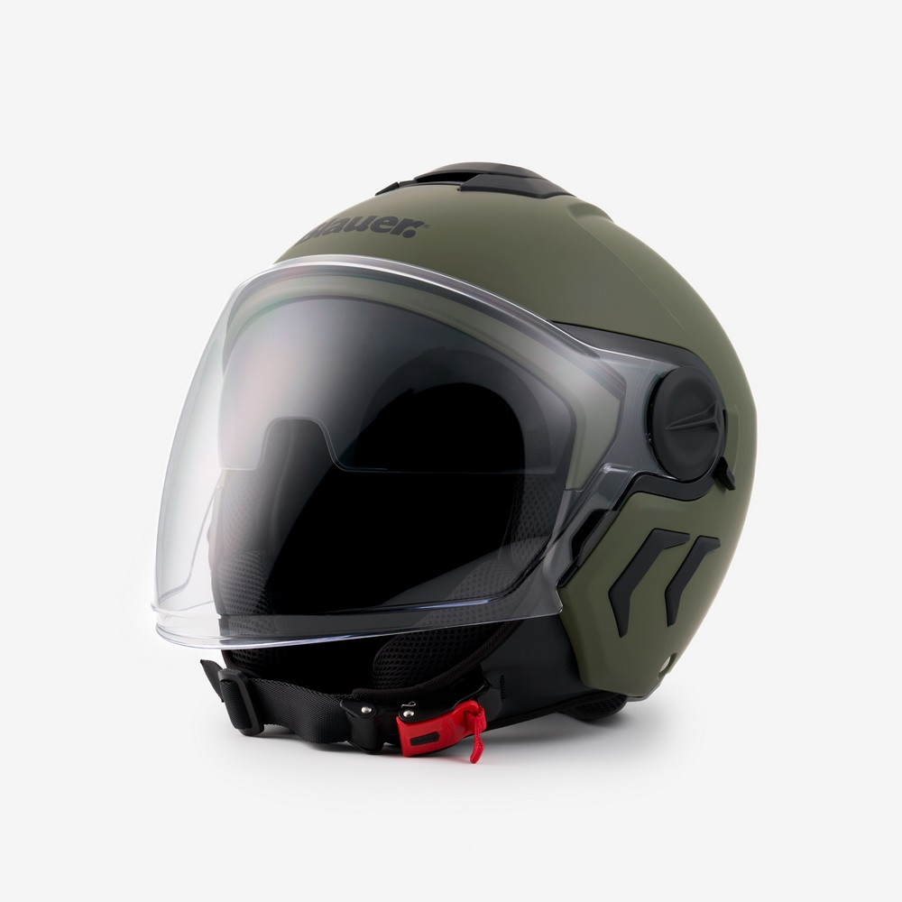 [CBDJ0106701] Casco Jet Blauer Demi Jet DJ-01 Monocolor Verde Mate (XS)