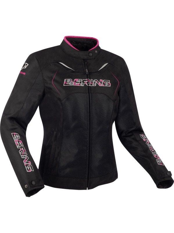 Chaqueta Bering Volga Black/Fuchsia Mujer