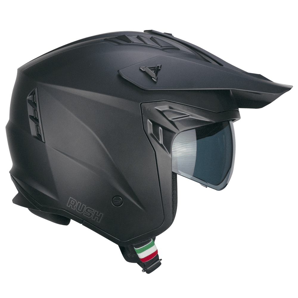 Casco jet CGM 155A RUSH MONO Negro mate